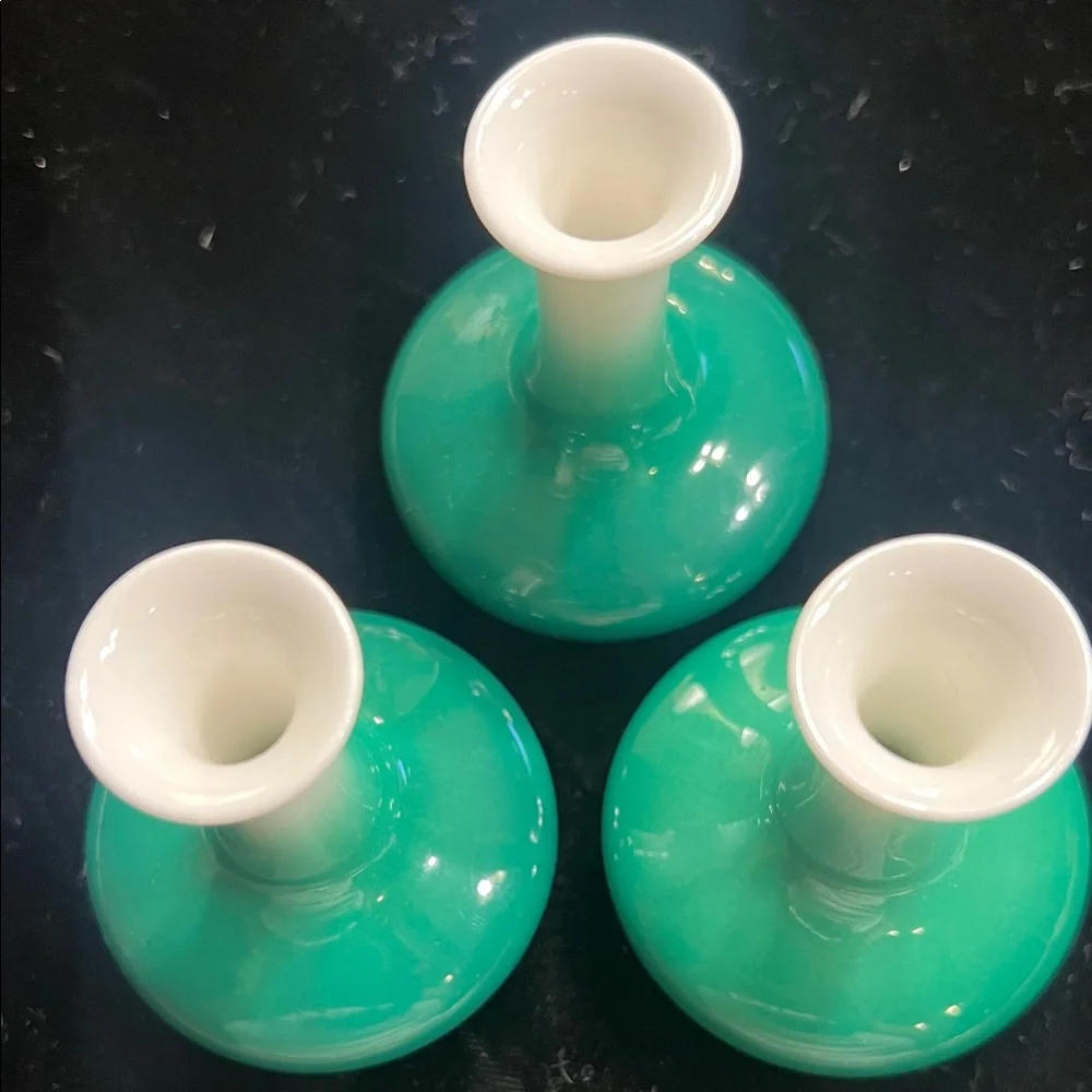 VTG Elegant Bone China Noritake Bud Vase Set of Three